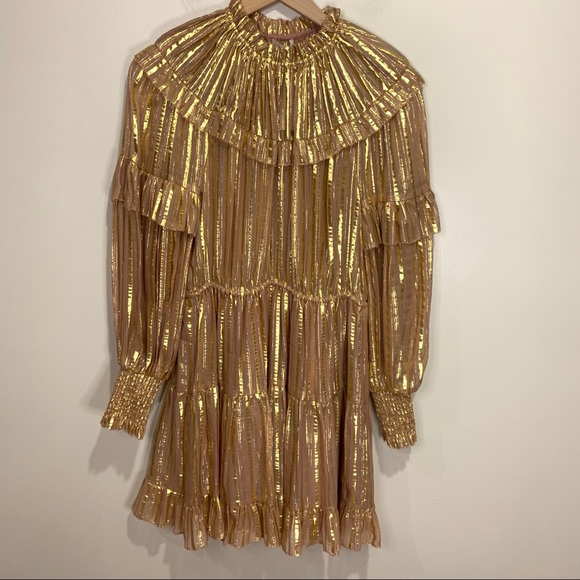 NEW ULLA JOHNSON Rose Averil Mini Dress - Picture 12 of 15